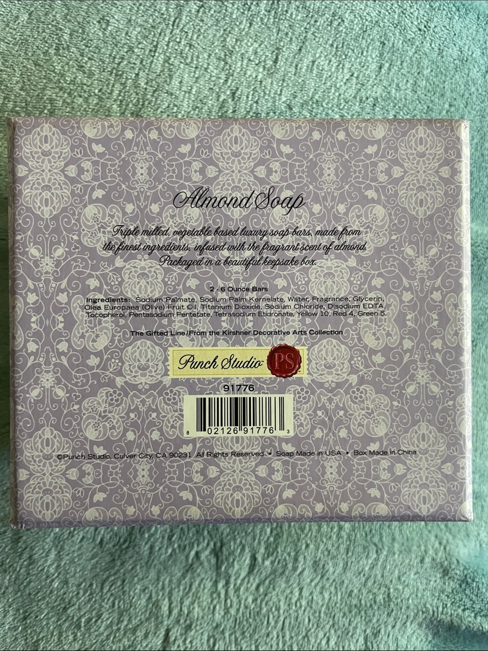 Purple and Green Jewelry Box - Soap Box Gift Set Skincare Body Care - Picture 5 of 5